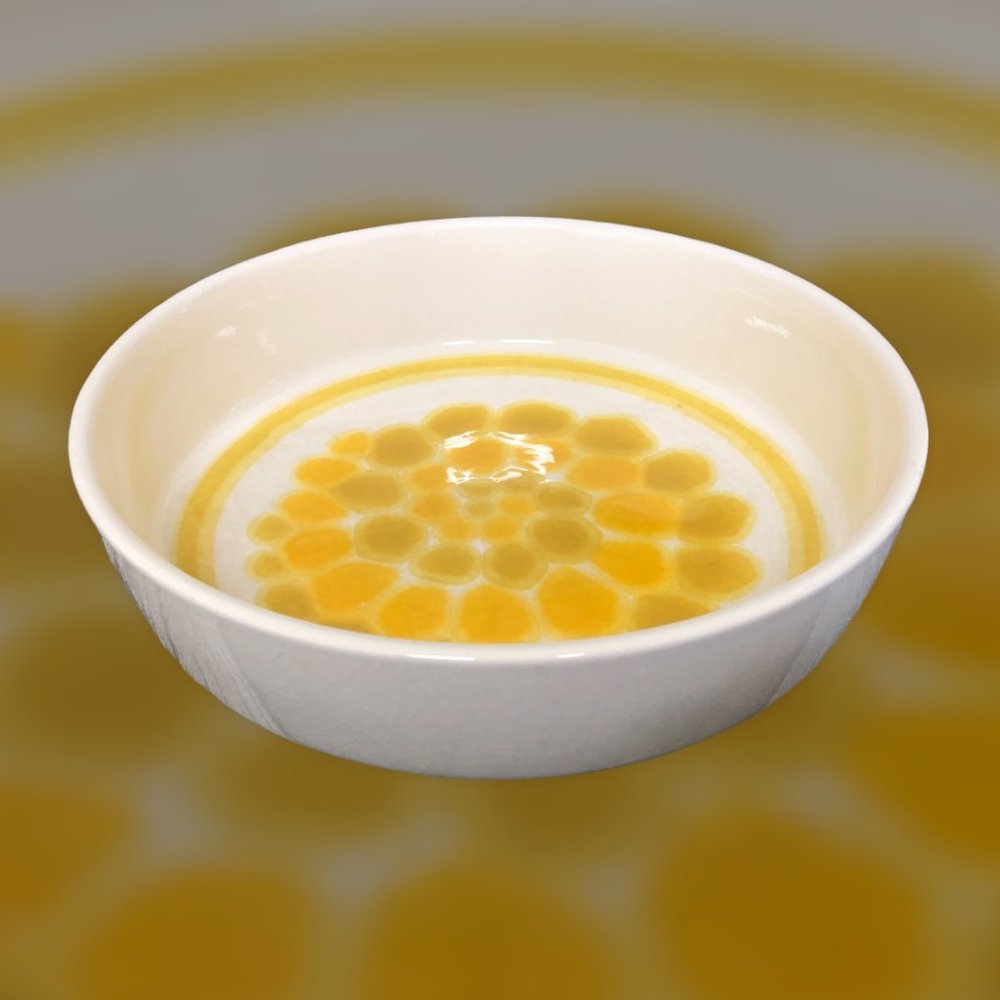 1970s Franciscan England Sundance Stoneware Serving Bowl